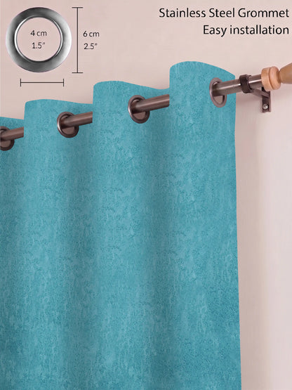 Abstract Venetian Stucco Darkout Curtains – Custom & Readymade
