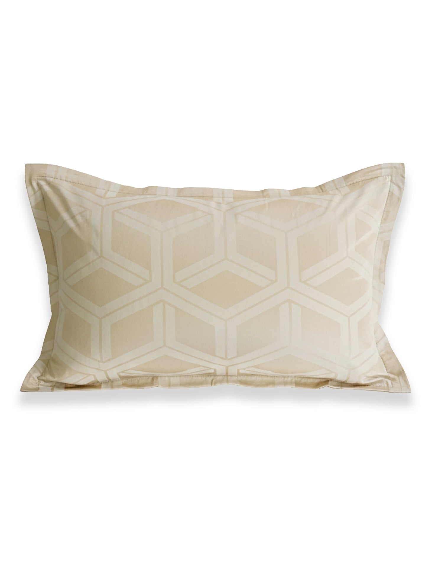 Soft Feel, Modern Geometric King Bed Sheet Set – 100% Cotton (300 TC)