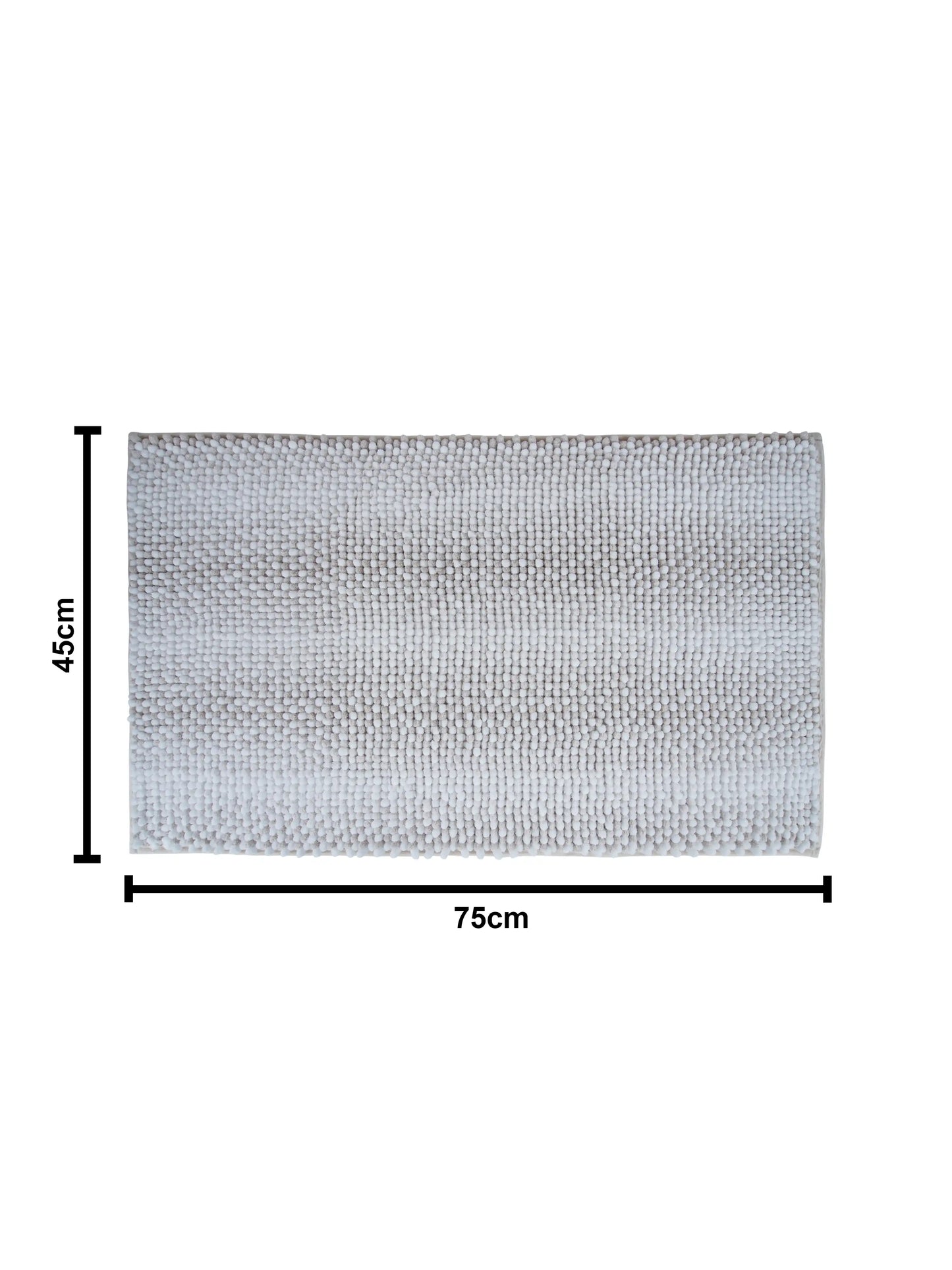 Bubble Textured Bath Rug – Soft Tufted Bathroom Mat Anti-Skid