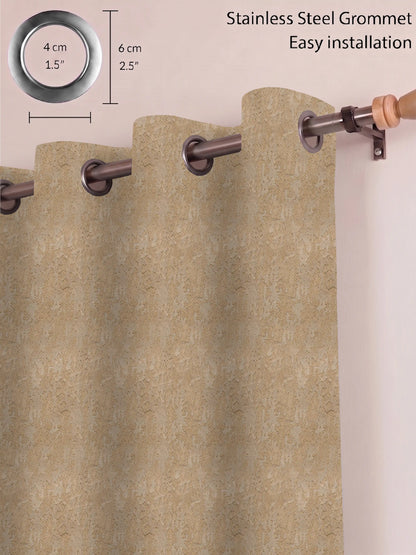 Abstract Venetian Stucco Darkout Curtains – Custom & Readymade
