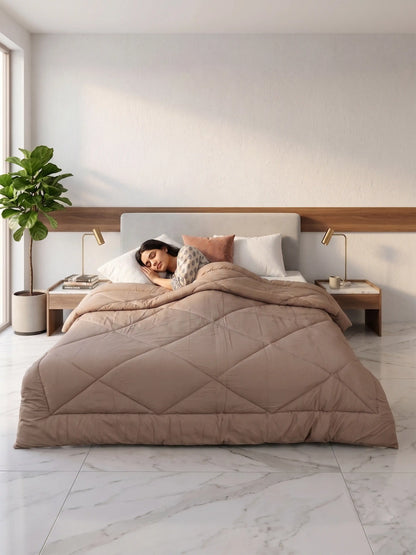 Star Collection Reversible Double Bed Comforter (230x275 cm)