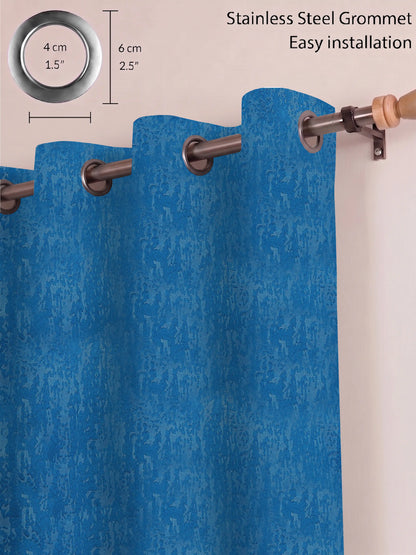 Abstract Venetian Stucco Darkout Curtains – Custom & Readymade