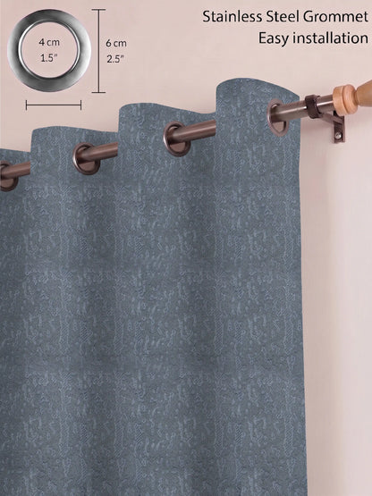 Organic Abstract Darkout Curtains – Custom & Readymade