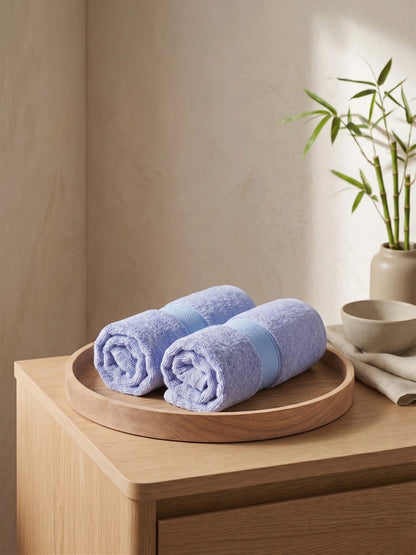 AtoZ Home Decor Bamboo Hand Towel Set (40x60 CM)