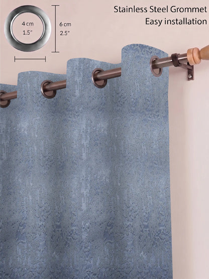 Abstract Venetian Stucco Darkout Curtains – Custom & Readymade