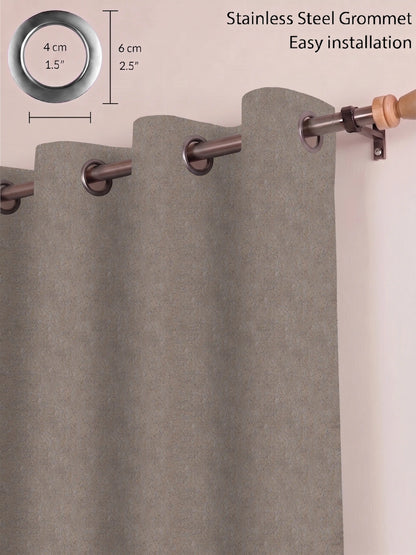 Organic Abstract Darkout Curtains – Custom & Readymade