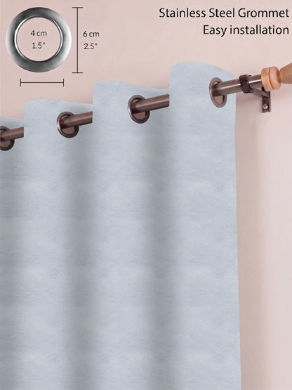 Organic Abstract Darkout Curtains – Custom & Readymade