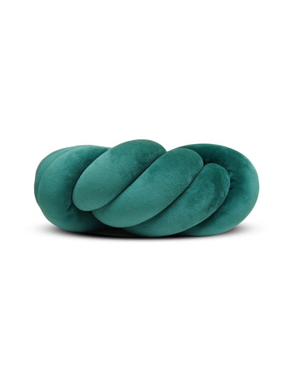 Round Knotted Cushion Ball Pillow – Soft Decorative Sofa & Bed Accent