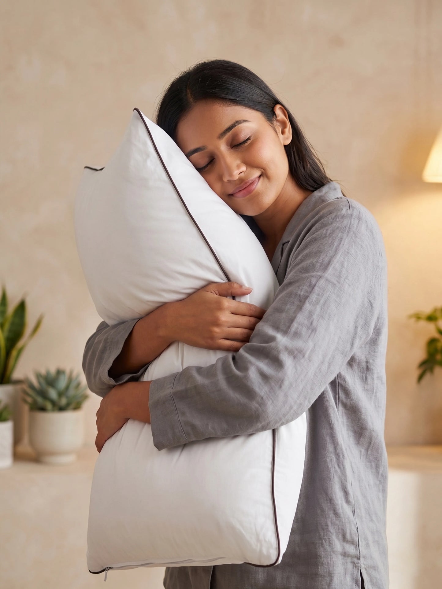 AtoZ Home Decor 2-in-1 Adjustable Pillow Detachable Cotton Support (18 x 27 inch)