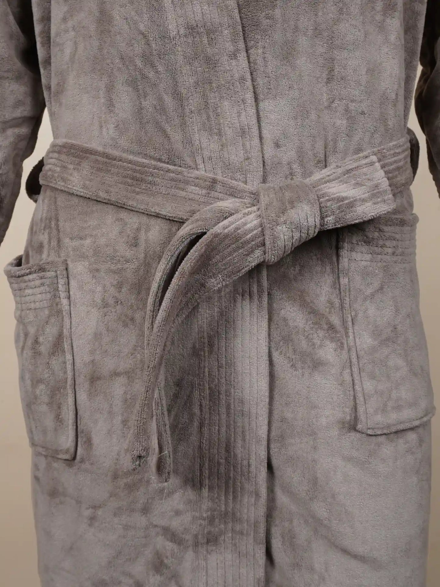 Atoz Home Decor Hue Microfiber Unisex Bathrobe