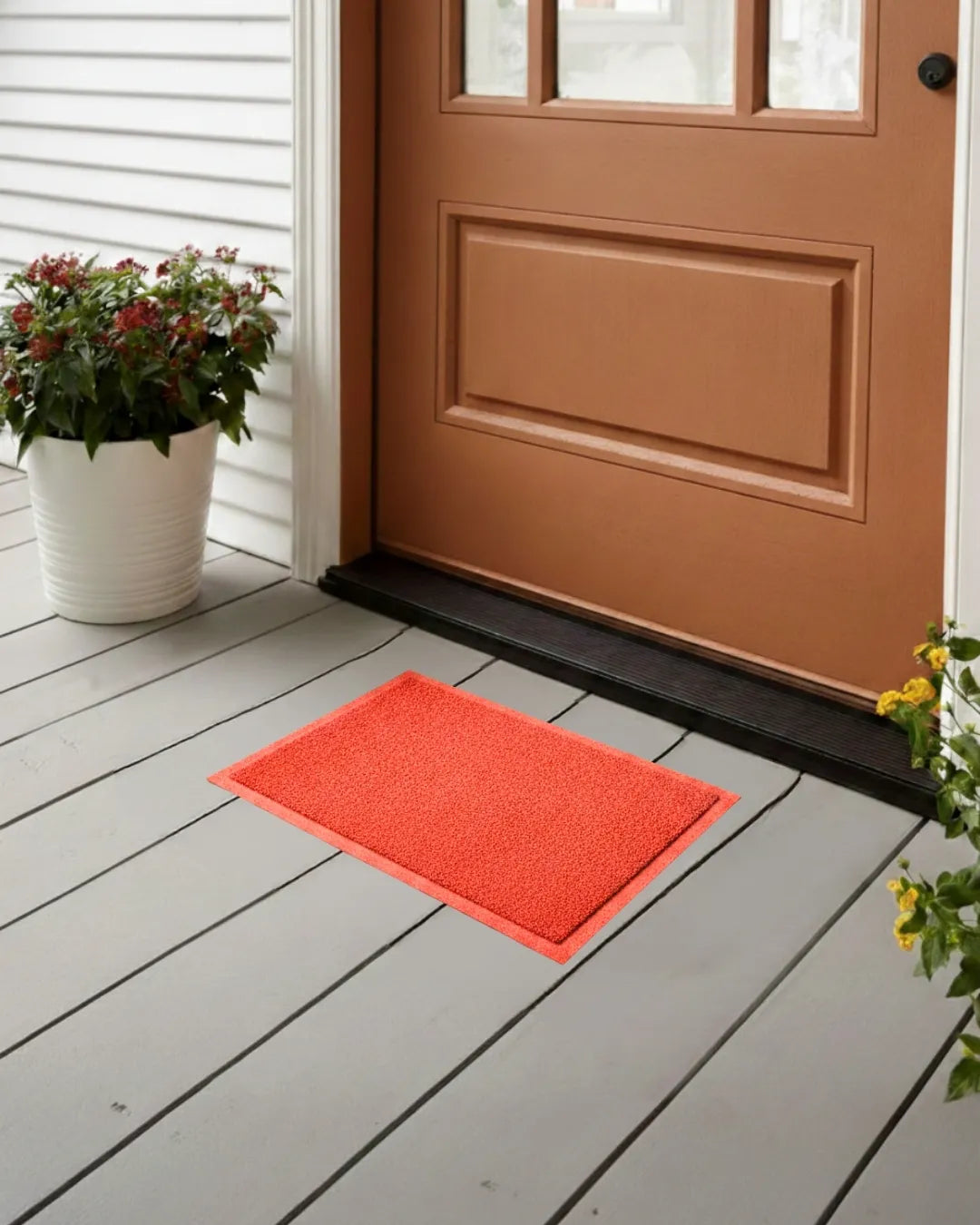 Premium PVC Noodle Anti-Skid Door Mat | Heavy-Duty Dirt Trapper