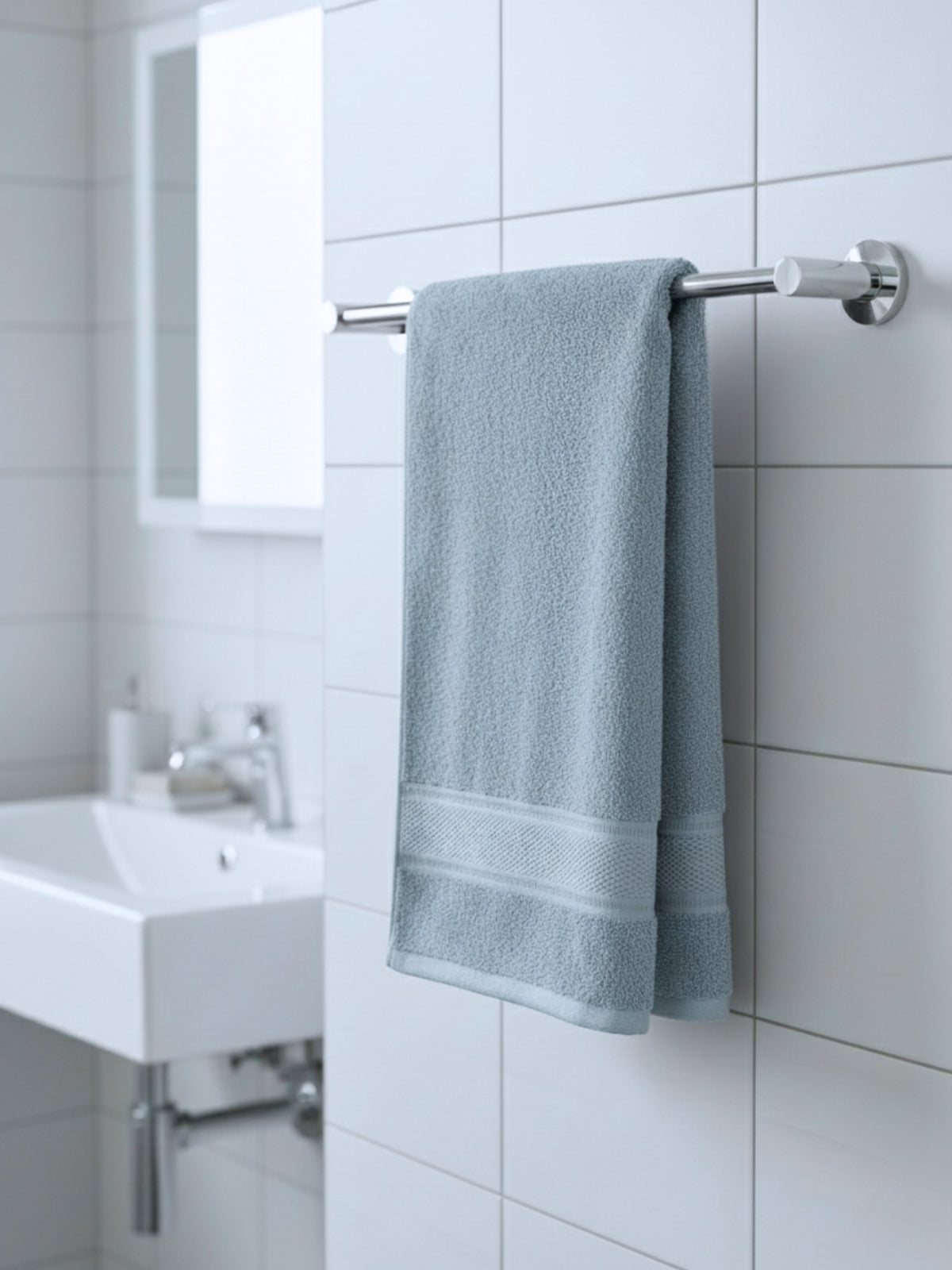 Himeya Classic 100% Cotton Extra-Large Bath Sheet Towel (90 cm x 180 cm) – Super Absorbent & Ultra Soft