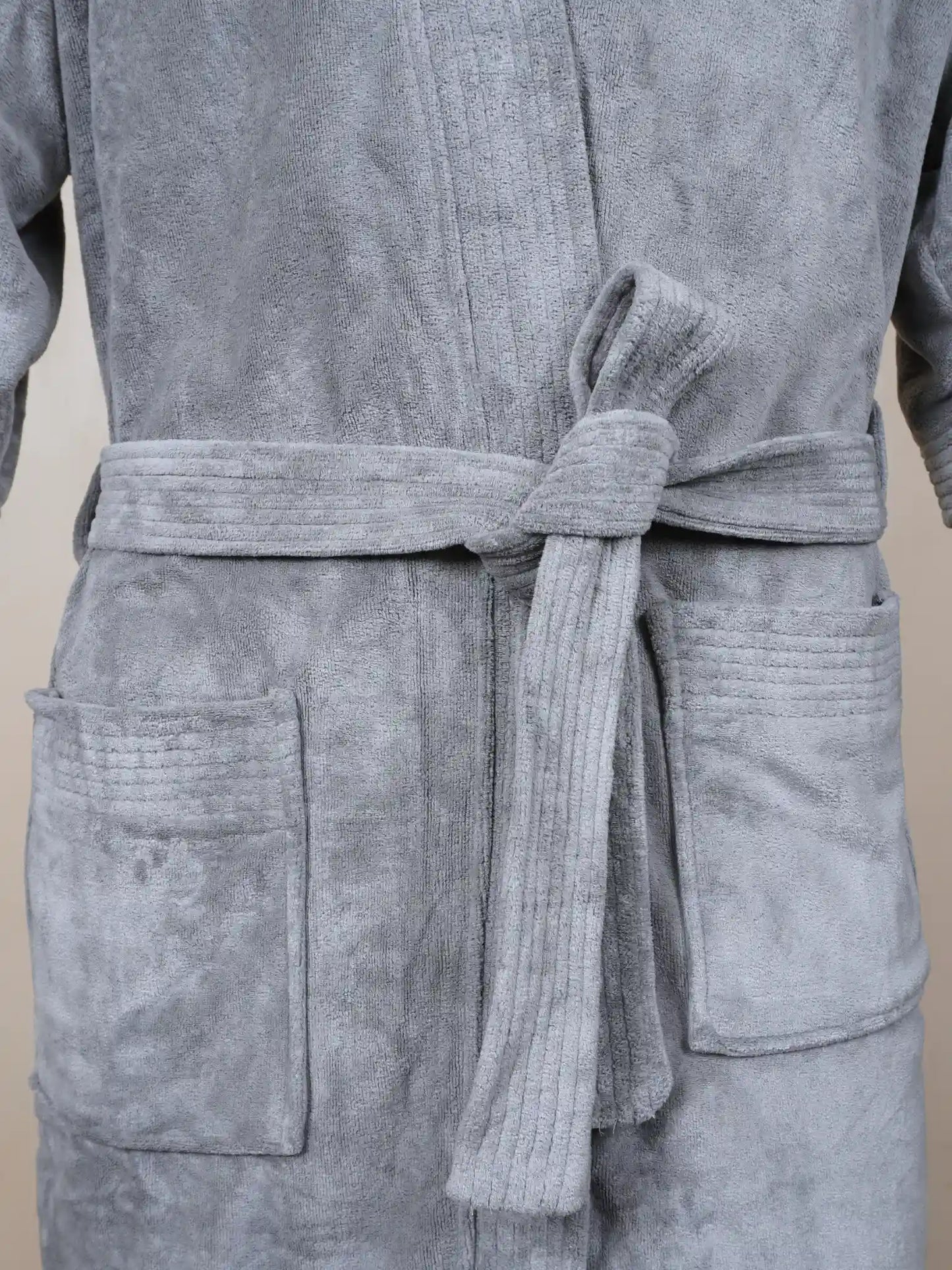 Atoz Home Decor Hue Microfiber Unisex Bathrobe