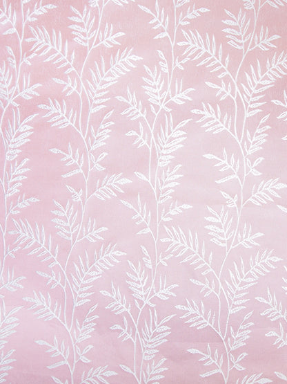 AtoZ Home Decor Jacquard Fern Embroidery Curtain (Multiple Sizes & Colors)