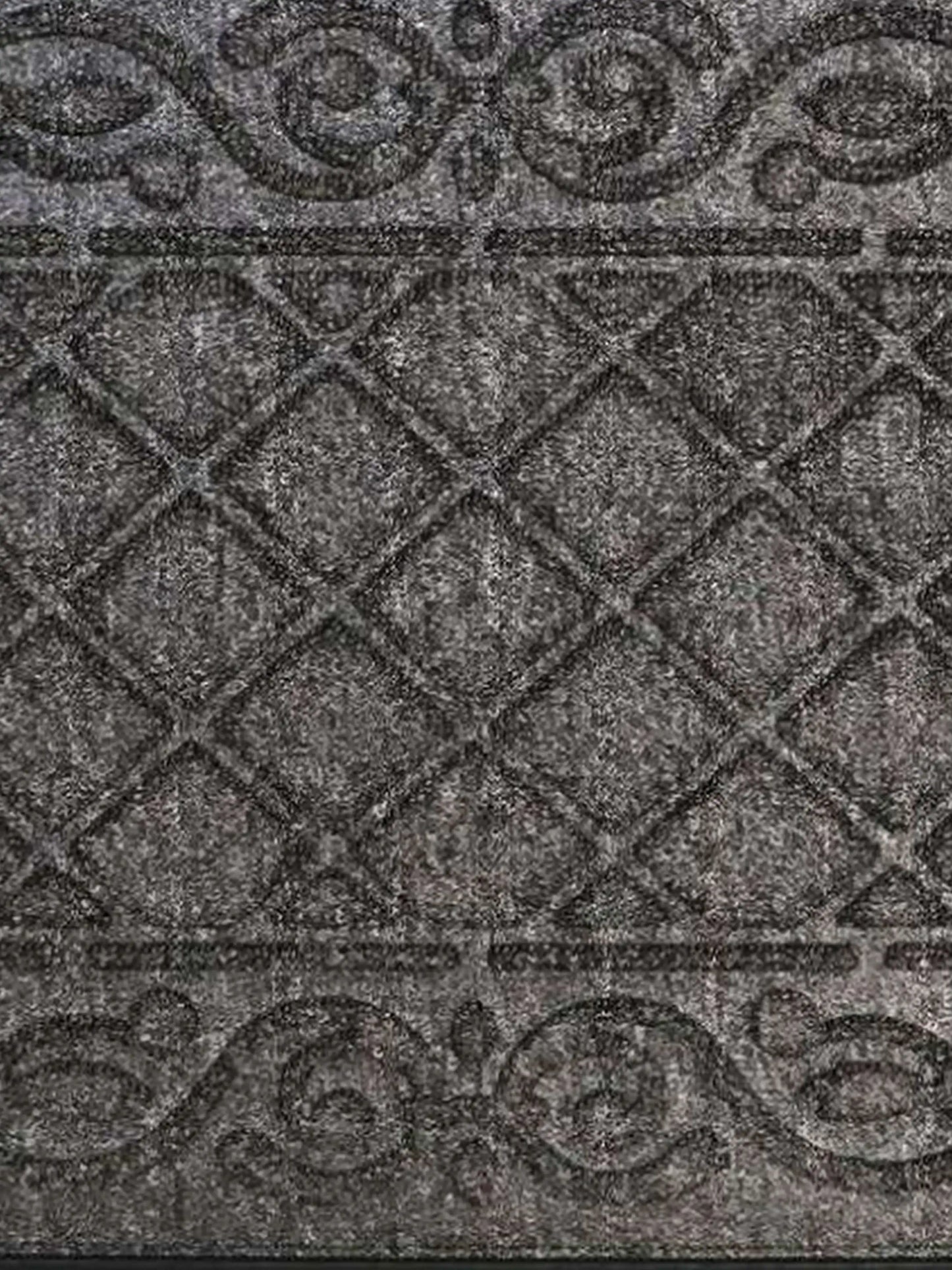 AtoZ Home Decor Tristan Ribbed Doormat (75x45 cm, Available in Multiple Colors)