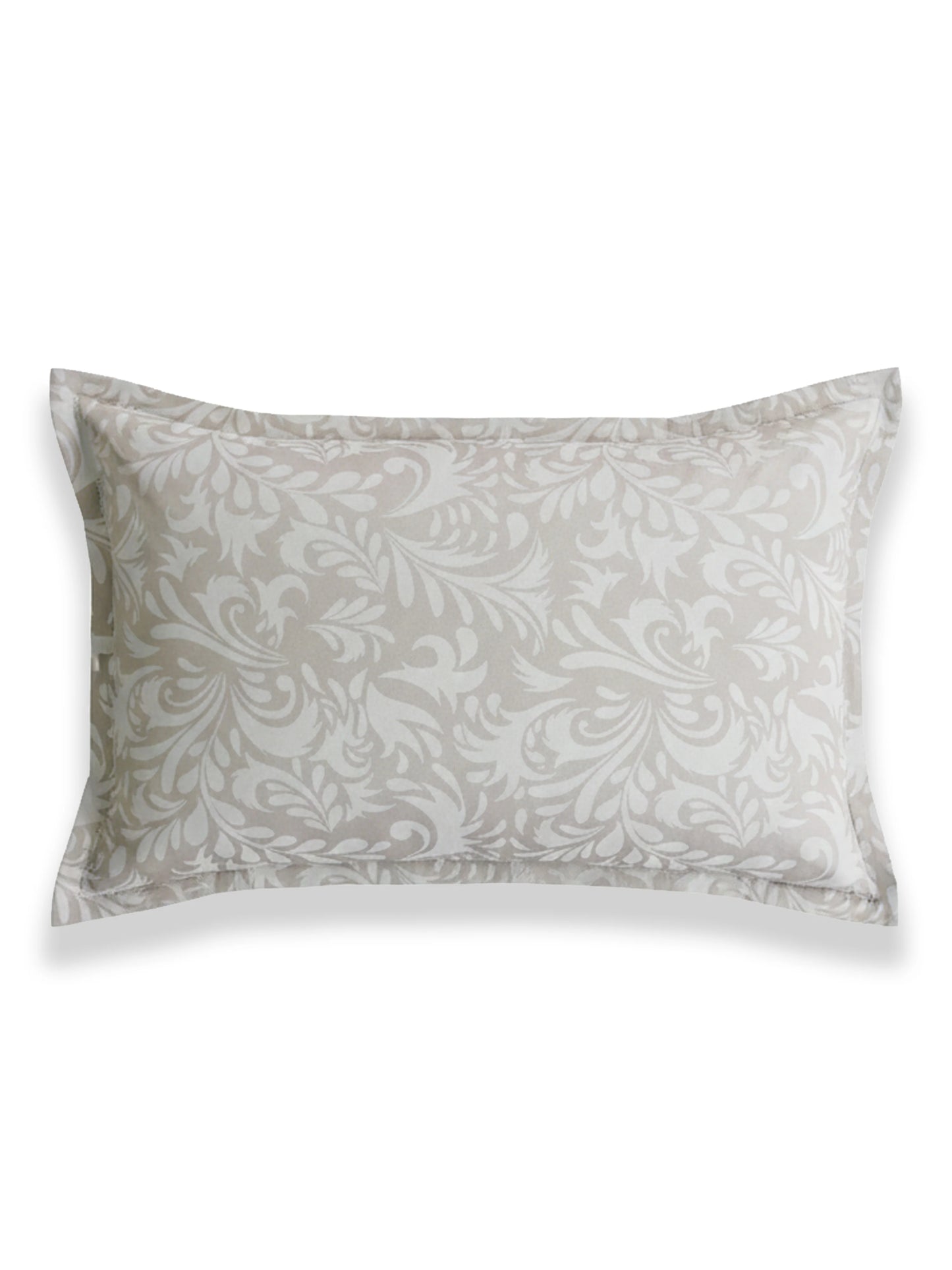 Soft Feel, Elegant Damask Pattern King Bed Sheet Set – 100% Cotton (300 TC)