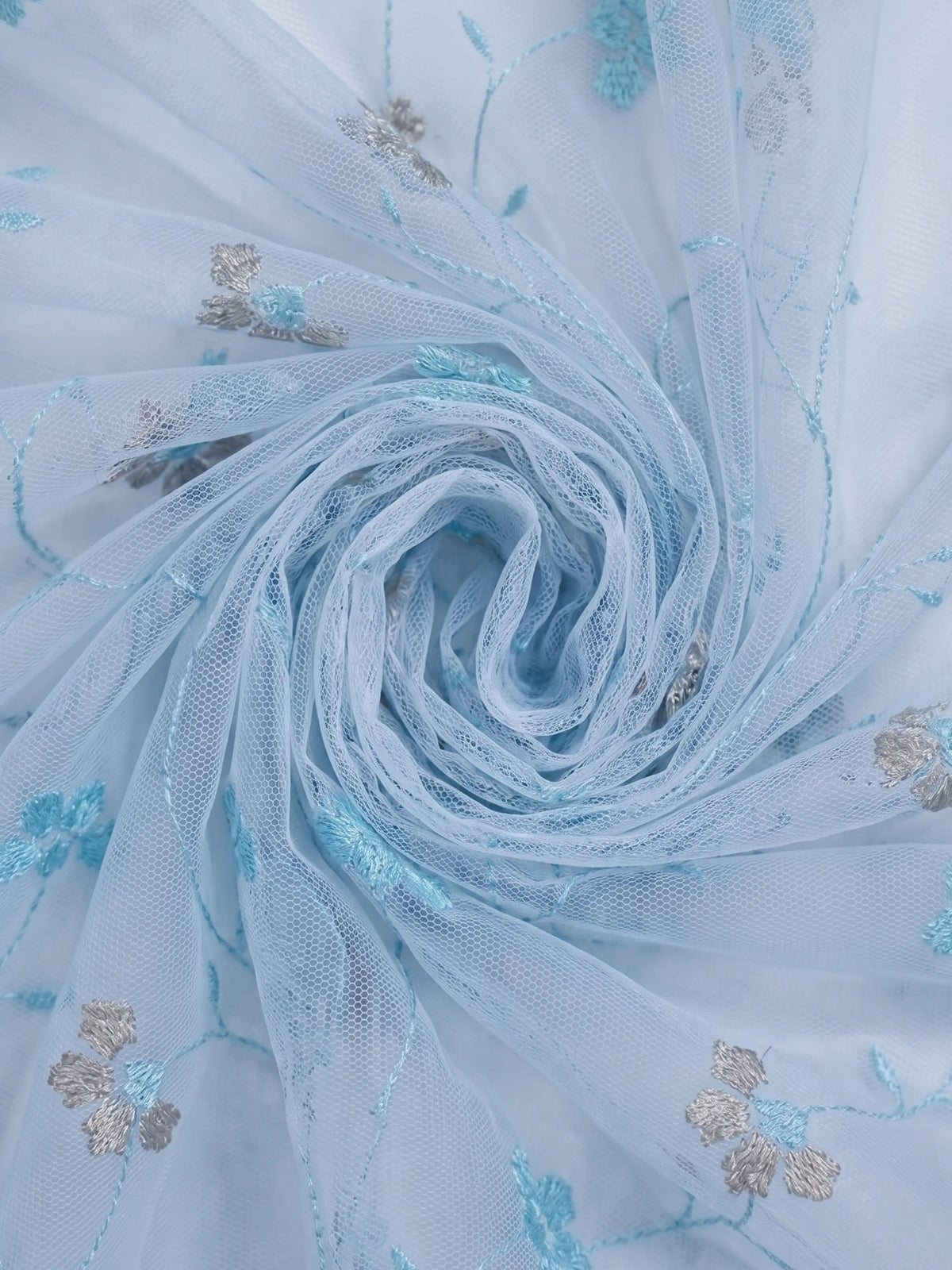 Evabella Light Filtering Floral Sheer Curtains |100% Polyester