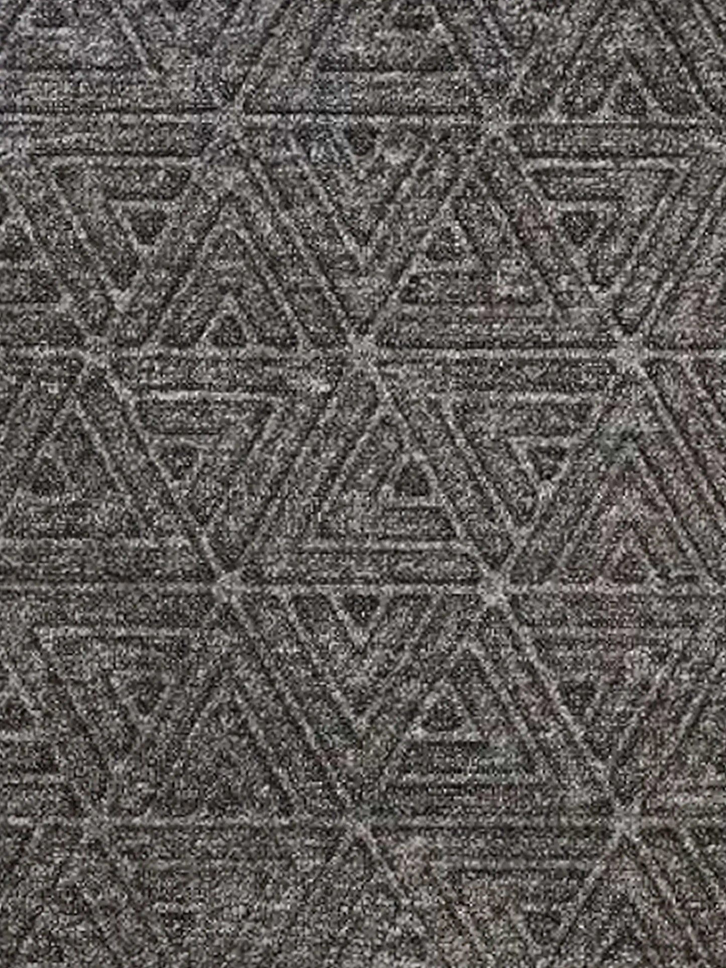 AtoZ Home Decor Triangle Pattern Anti-Skid Door Mat (60x90 cm)