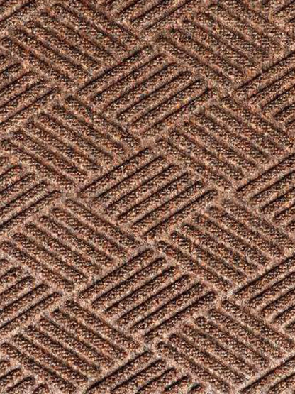 AtoZ Home Decor Geometric Grid Scraper Entrance Door Mat (60x40 cm)