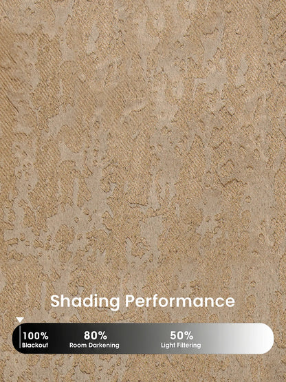Abstract Venetian Stucco Darkout Curtains – Custom & Readymade