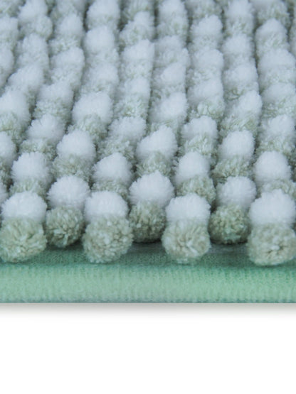 Bubble Textured Bath Rug – Soft Tufted Bathroom Mat Anti-Skid