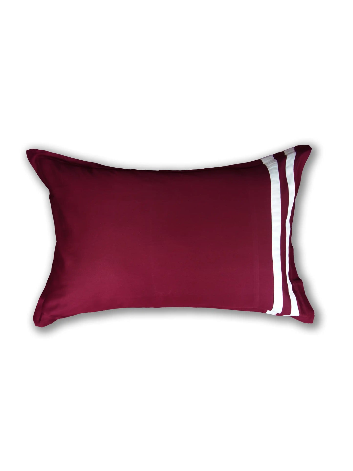 Atoz Home Decor 250 TC Tranquil Cotton Bedsheet Set with Striped Trim