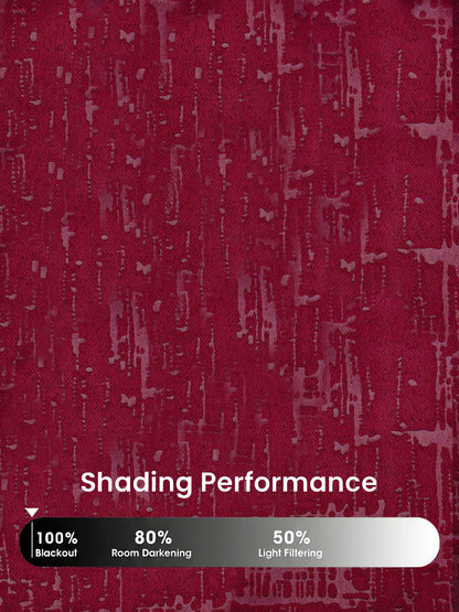 Atoz Home Decor Modern Textured 80% Blackout Curtains (Custom & Readymade)