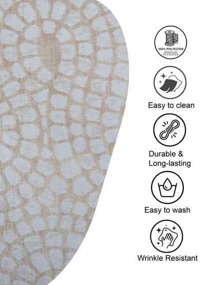 AtozHomeDecor Cotton Linen Table Runner | Printed & Embroidered | 14x72" / 16x72"