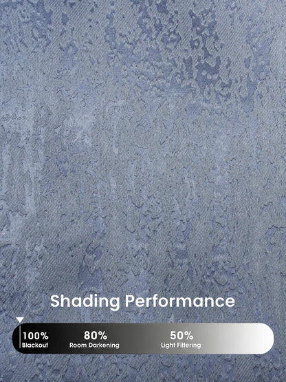 Abstract Venetian Stucco Darkout Curtains – Custom & Readymade