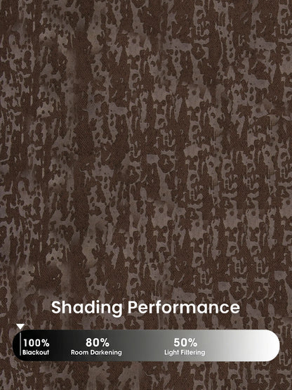 Abstract Venetian Stucco Darkout Curtains – Custom & Readymade
