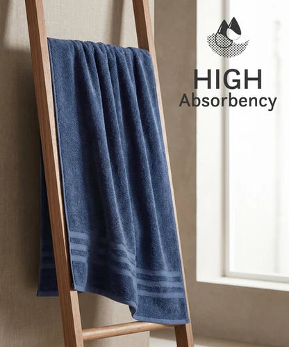 MyTRIDENT Luxe Home 100% Supima Cotton Bath Towel (600 GSM | 75 cm x 150 cm) – Ultra-Plush & Absorbent