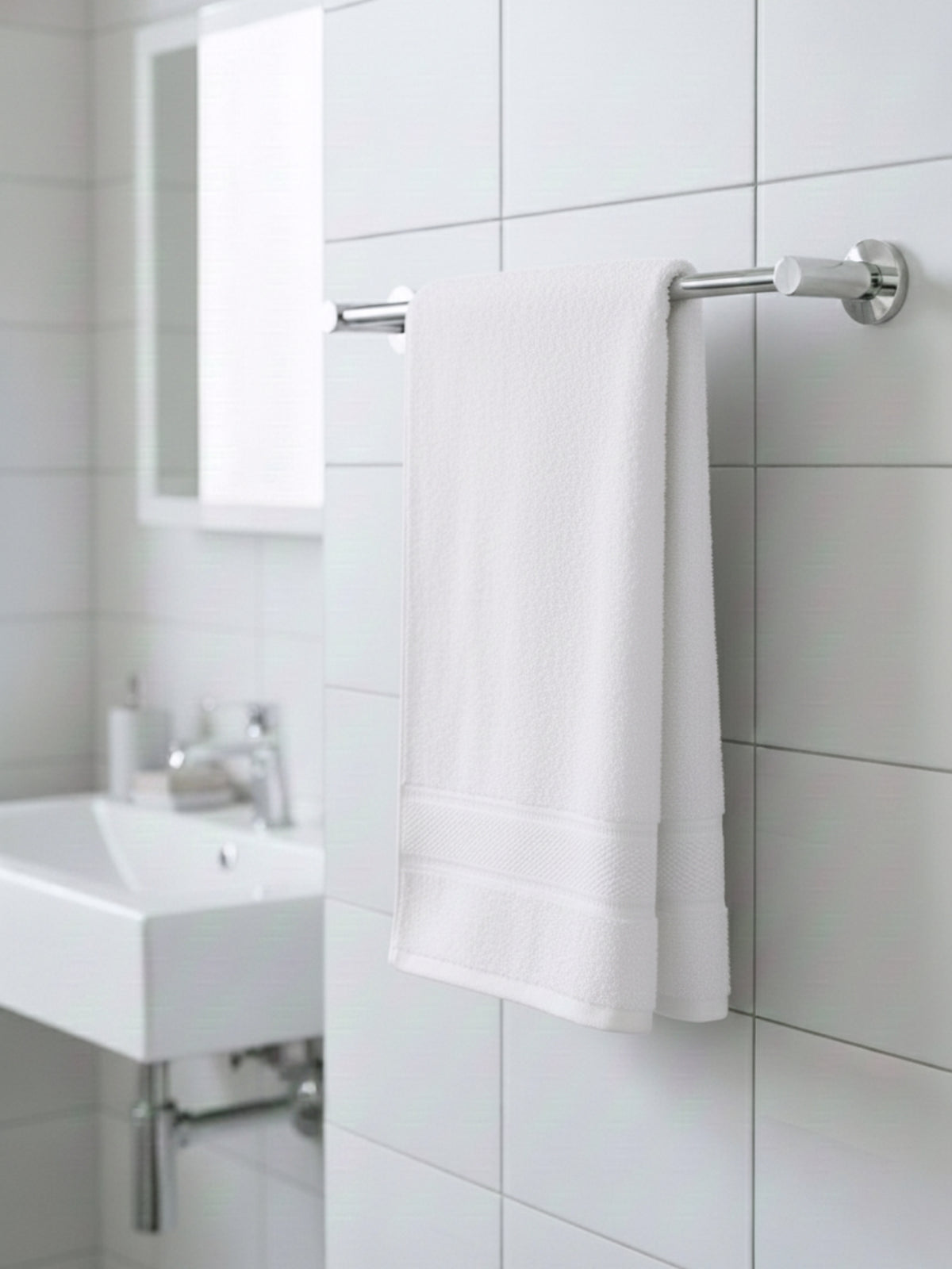 Himeya Classic 100% Cotton Extra-Large Bath Sheet Towel (90 cm x 180 cm) – Super Absorbent & Ultra Soft