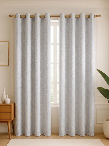 Abstract Vertical Textured Curtains (Custom & Readymade)