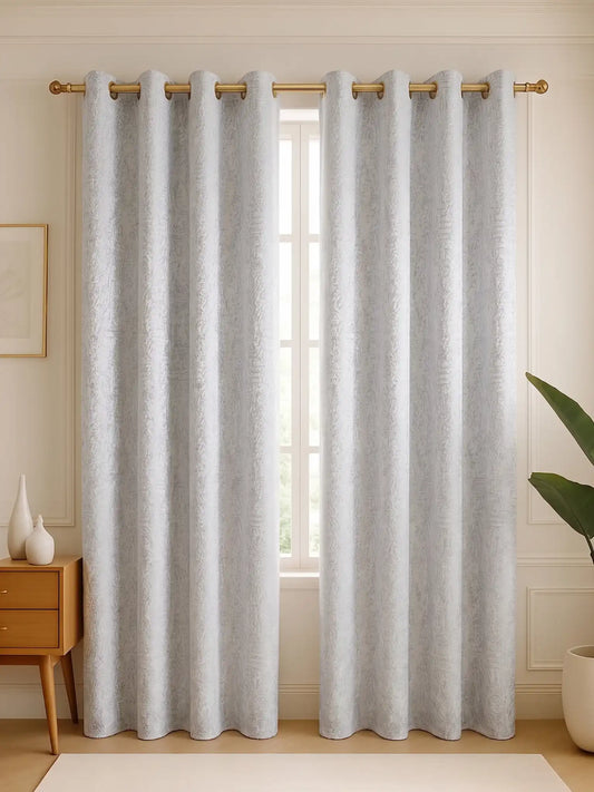 Abstract Vertical Textured Curtains (Custom & Readymade)