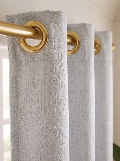 Abstract Vertical Textured Curtains (Custom & Readymade)