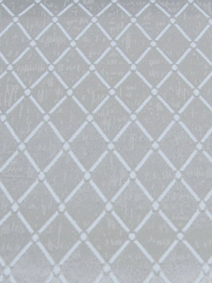 Diamond Lattice Textured Curtains – Custom & Readymade