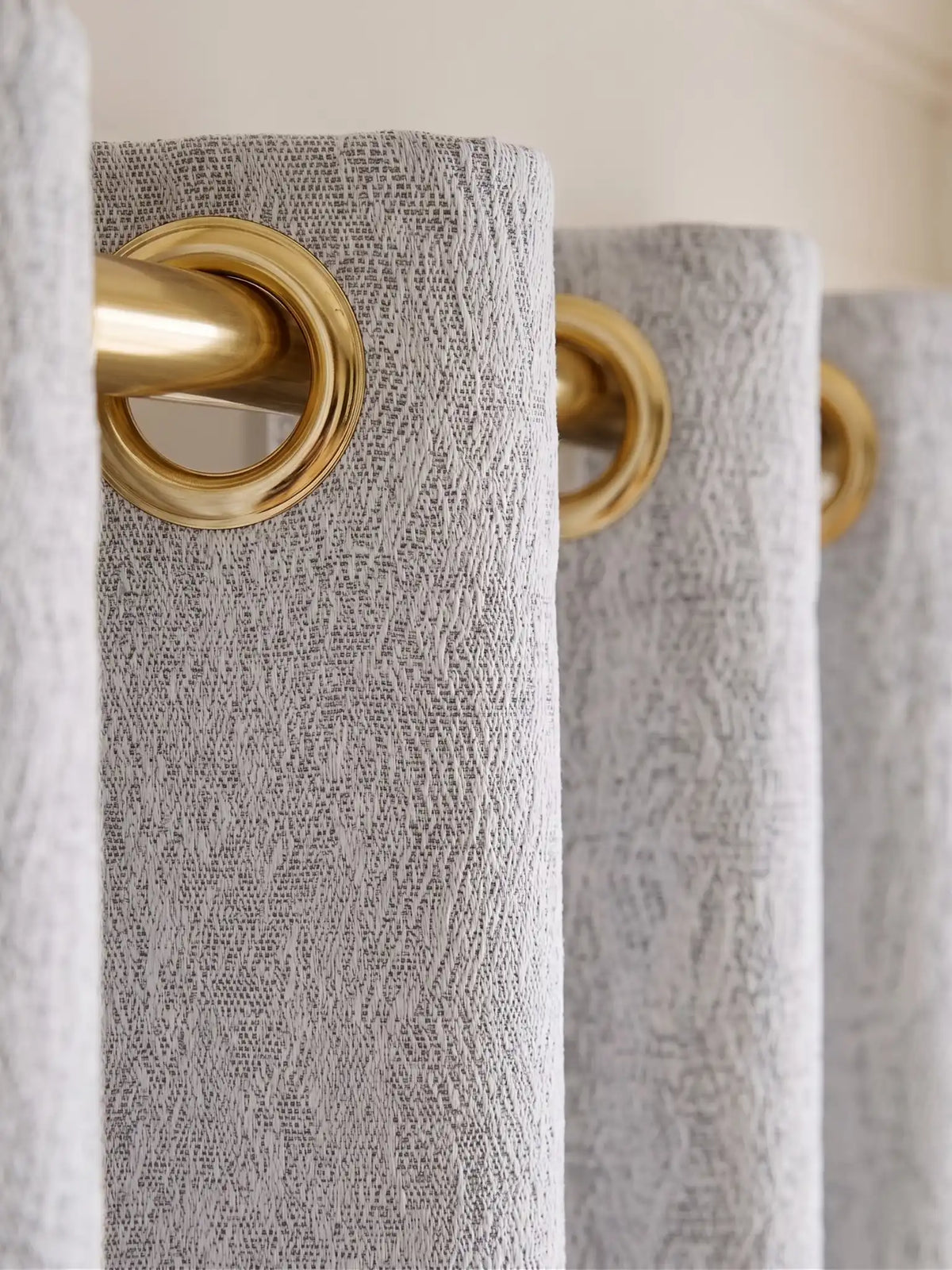 S N Home Decor Abstract Vertical Textured Curtains (Custom & Readymade)