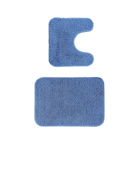 Super Absorbent Anti-Skid Soft Bath Mat & Contour Set | Set Of 2