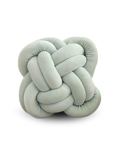 Sphere Knotted Cushion Ball – Soft Decorative Round Pillow for Sofa & Bed