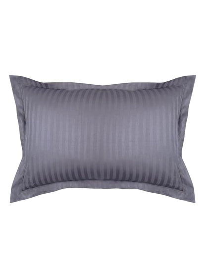AtoZ Home Decor Cotton Pillow & Strips Pillow Cover Combo Set (68 x 45 cm)