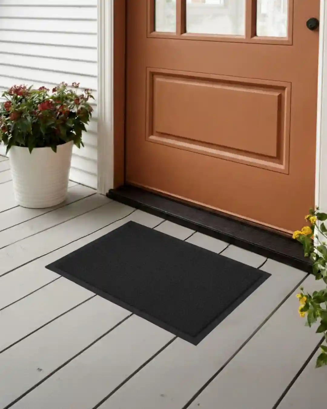 Premium PVC Noodle Anti-Skid Door Mat | Heavy-Duty Dirt Trapper