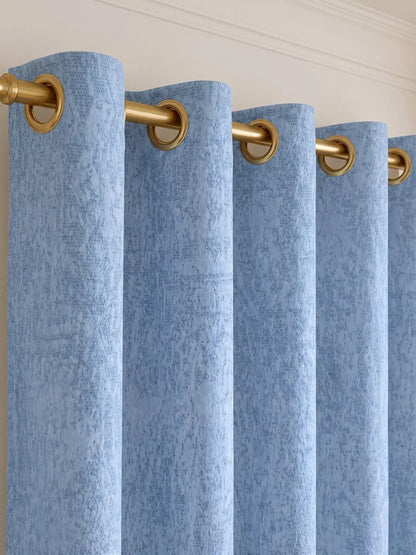 S N Home Decor Abstract Vertical Textured Curtains (Custom & Readymade)