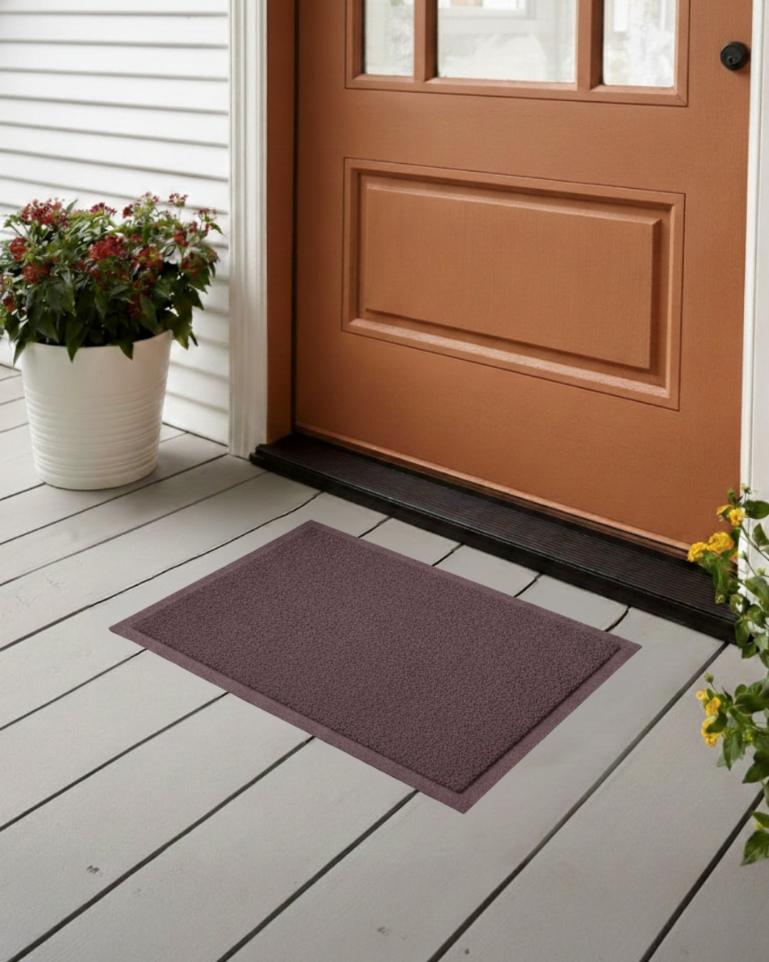 Premium PVC Noodle Anti-Skid Door Mat | Heavy-Duty Dirt Trapper