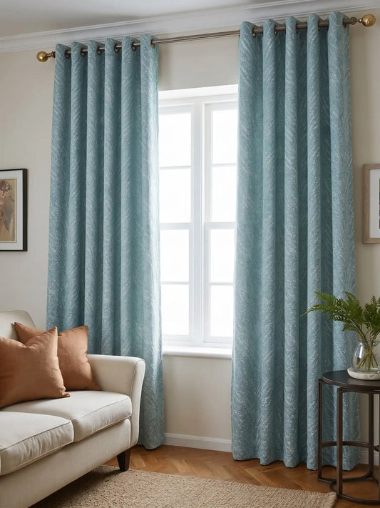 Textured Chevron Woven Curtain Panel – Ready-Made & Custom-Made