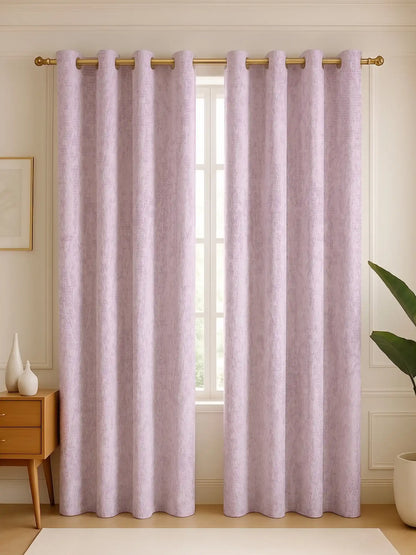 S N Home Decor Abstract Vertical Textured Curtains (Custom & Readymade)