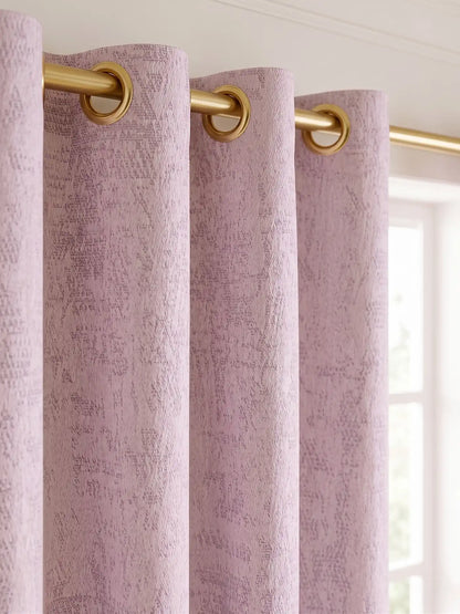 S N Home Decor Abstract Vertical Textured Curtains (Custom & Readymade)