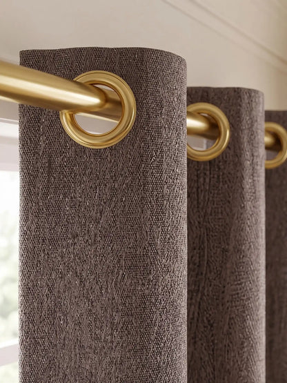 S N Home Decor Abstract Vertical Textured Curtains (Custom & Readymade)