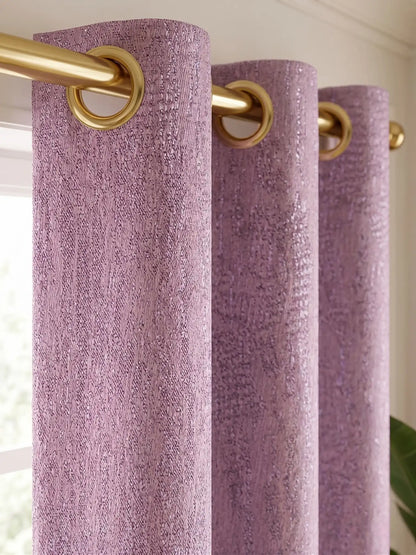 S N Home Decor Abstract Vertical Textured Curtains (Custom & Readymade)