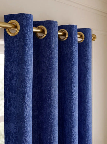 S N Home Decor Abstract Vertical Textured Curtains (Custom & Readymade)