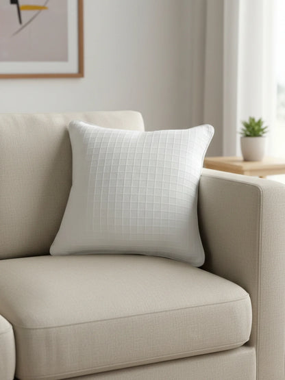 Polyester Cushion Covers with Concealed Zipper (Set of 5)